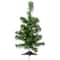 18" Pre-Lit Blackwater Fir Artificial Christmas Tree, Clear Lights